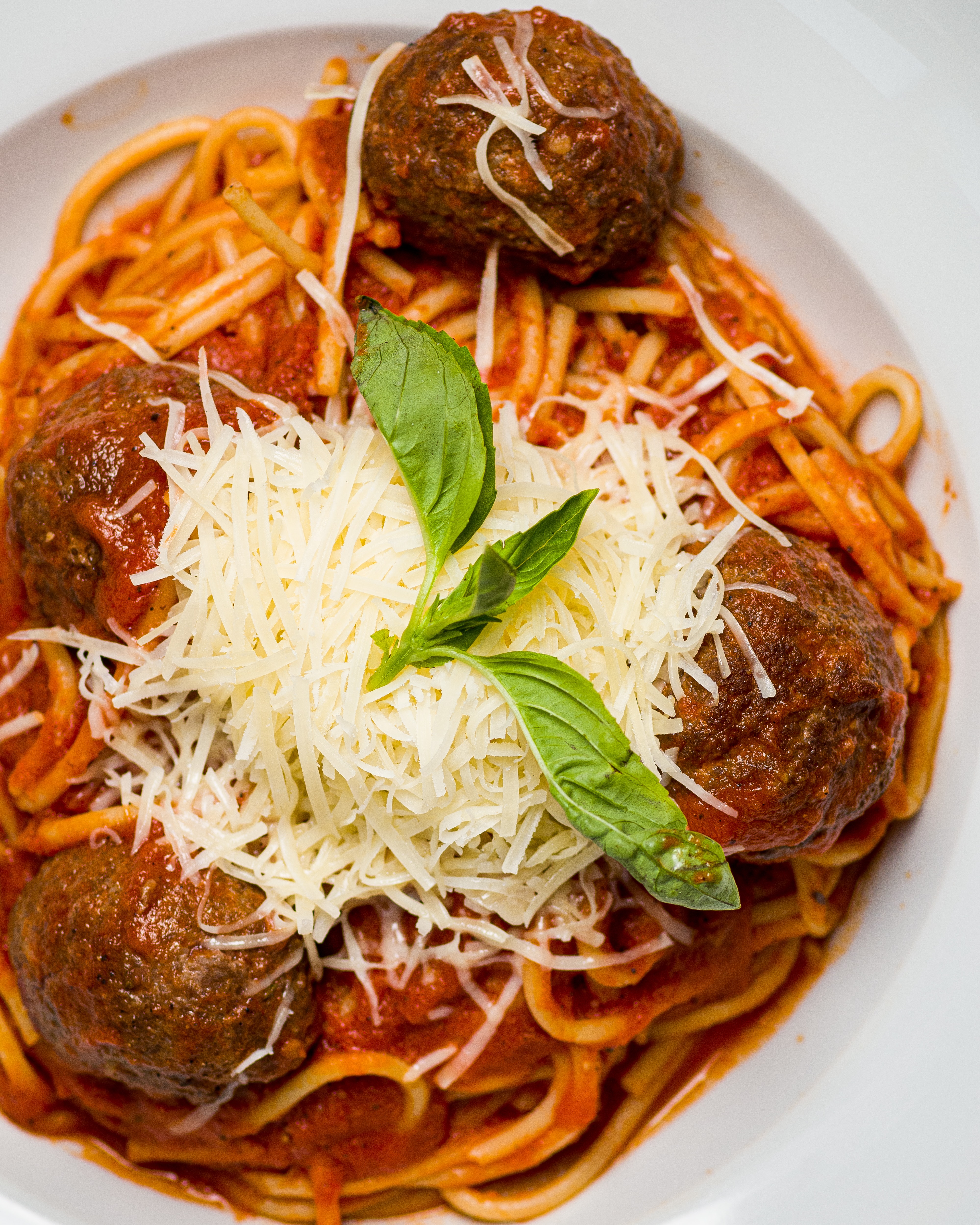 spaghetti with meatballs